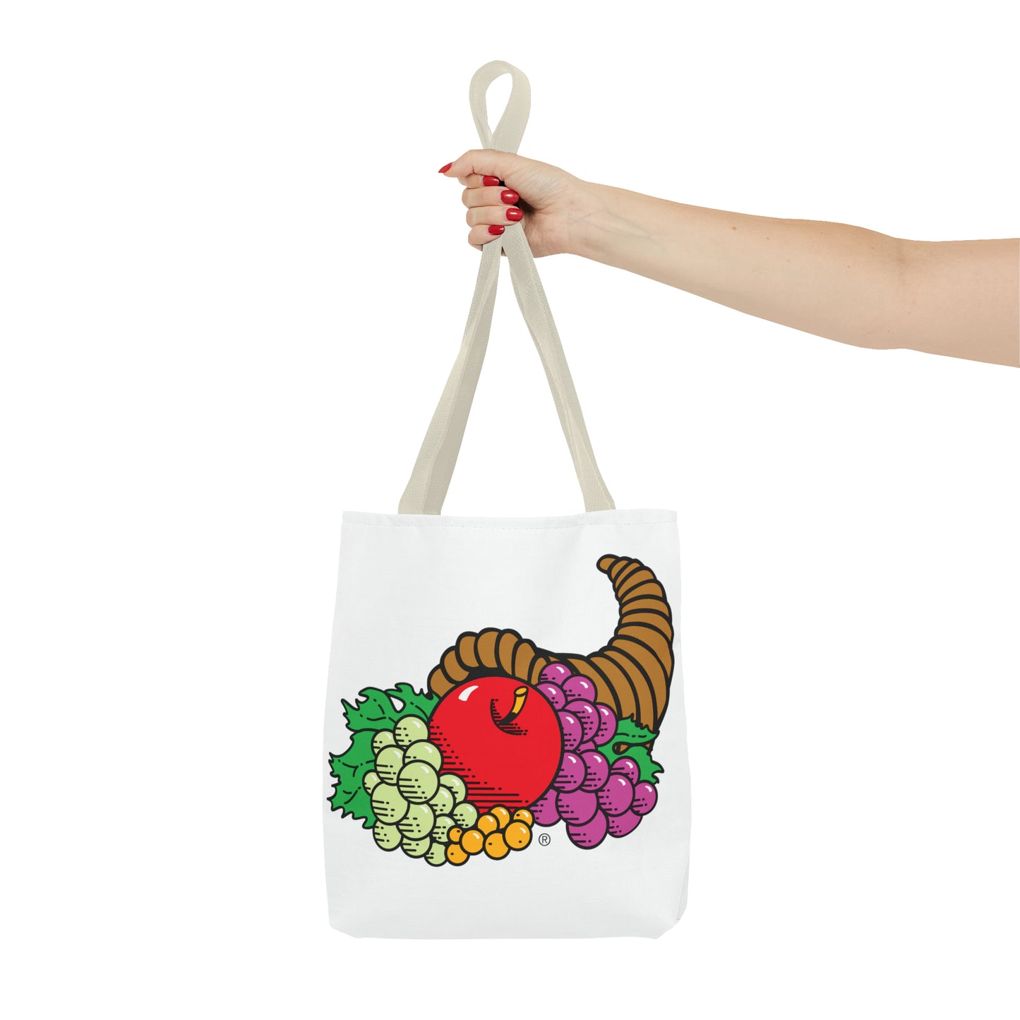 Athlos' 'Cornucopia Conundrum' Tote Bags