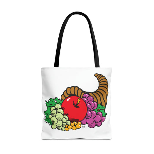 Athlos' 'Cornucopia Conundrum' Tote Bags