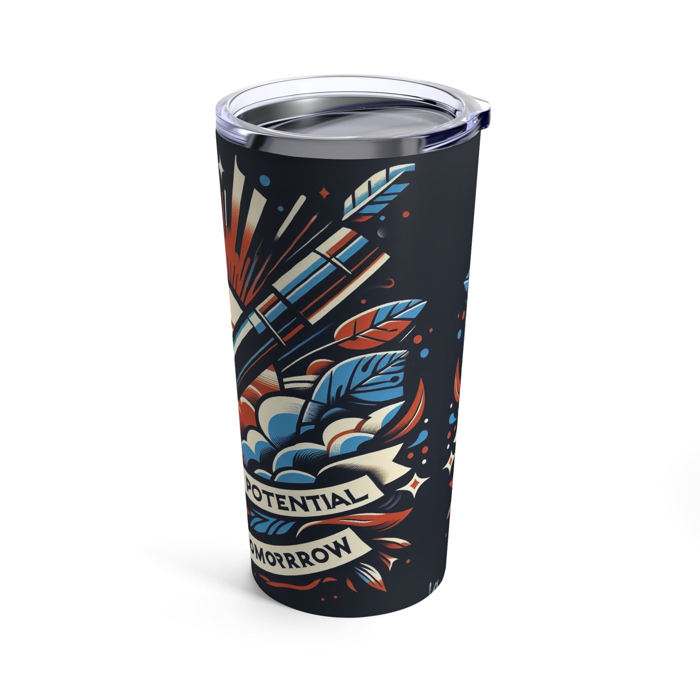 Tumbler 20oz "Unleashing Potential, Creating Tomorrow"