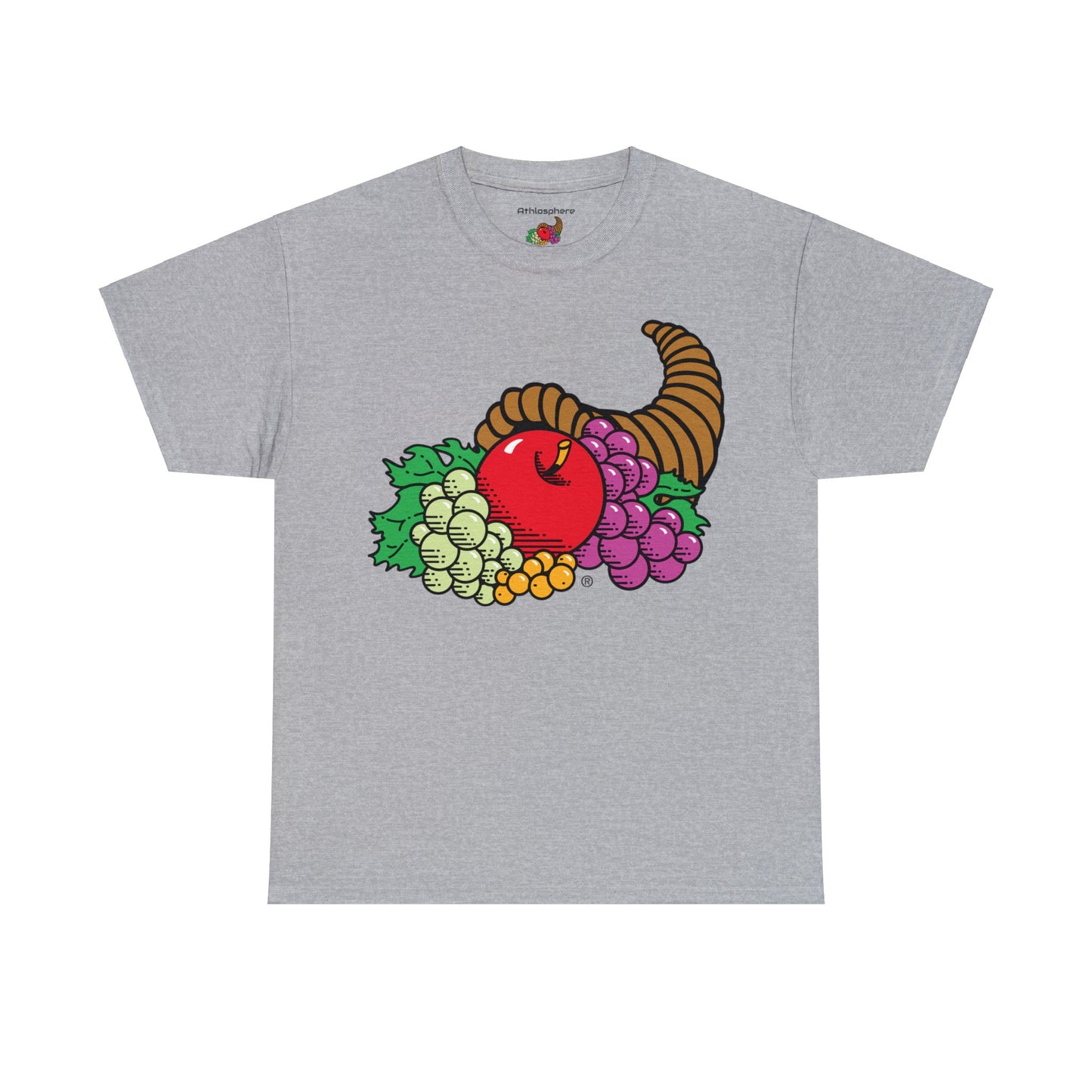 Athlos' 'Cornucopia Conundrum' Heavy Cotton Tee