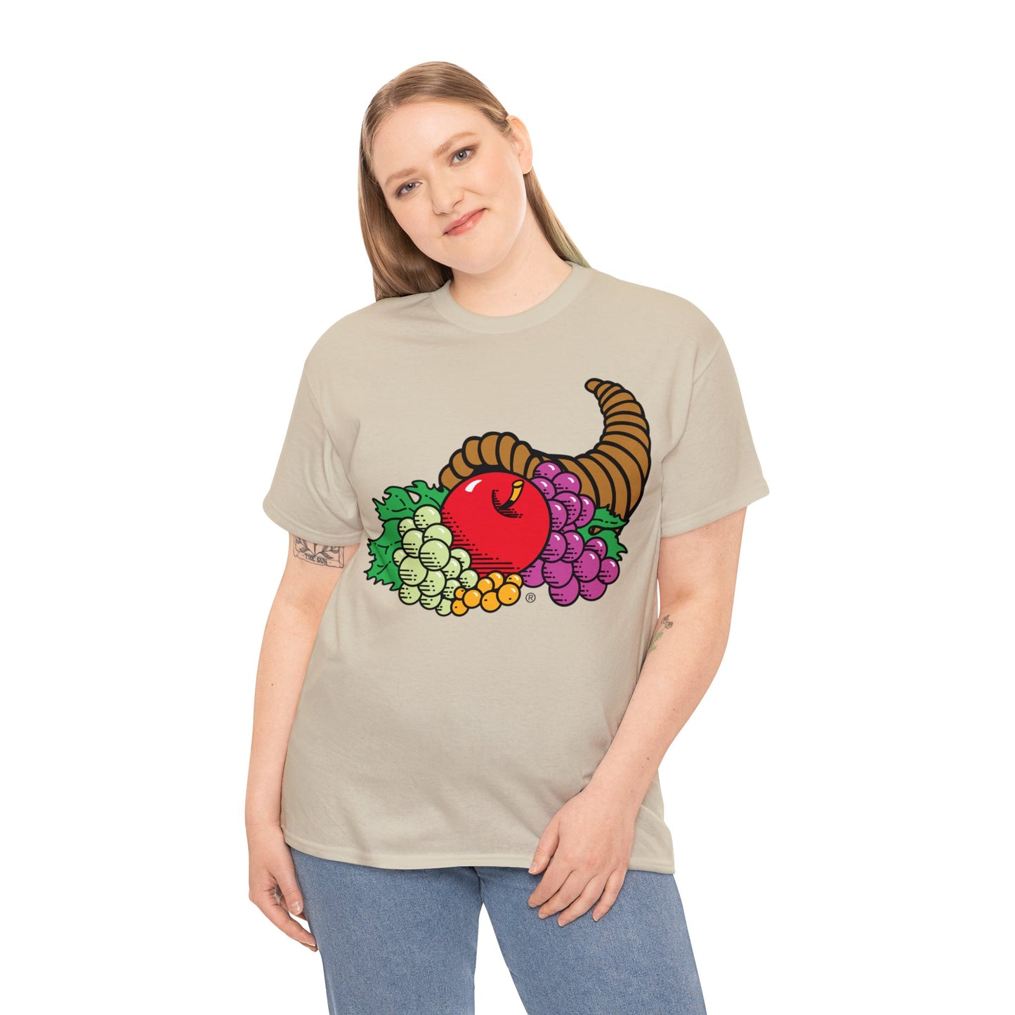 Athlos' 'Cornucopia Conundrum' Heavy Cotton Tee