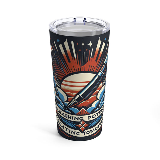 Tumbler 20oz "Unleashing Potential, Creating Tomorrow"