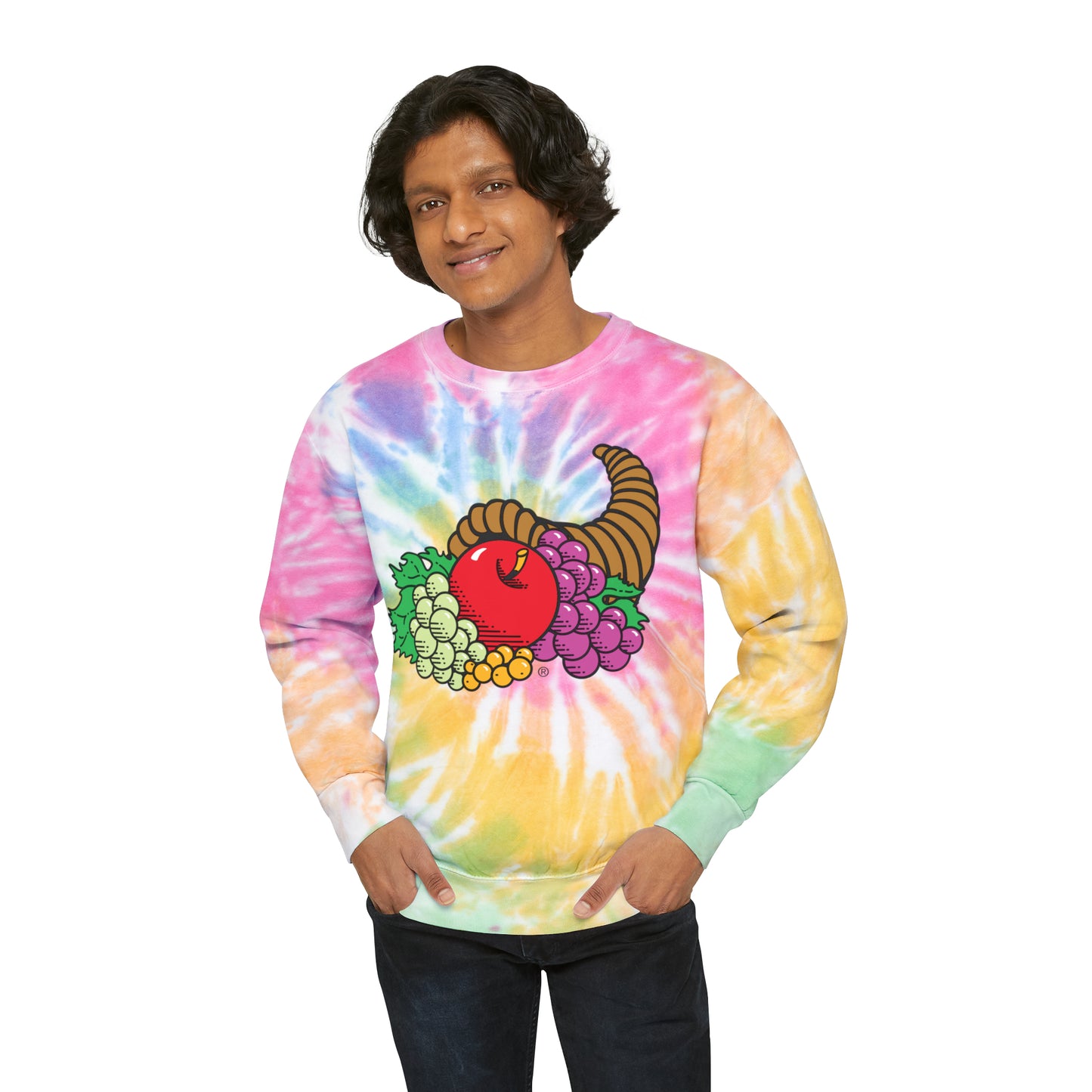 Athlos 'Cornucopia Conundrum' Tie-Dye Sweatshirt