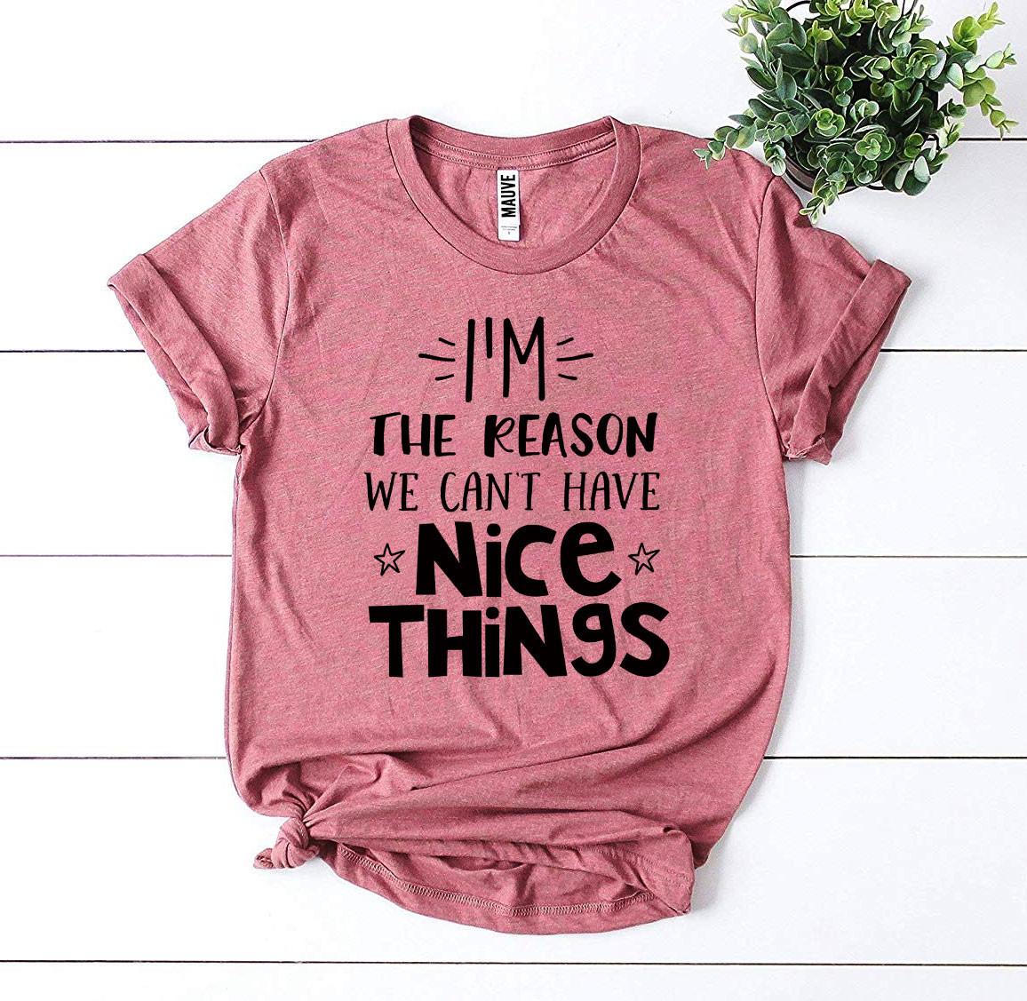 I’m The Reason We Can’t Have Nice Things T-shirt